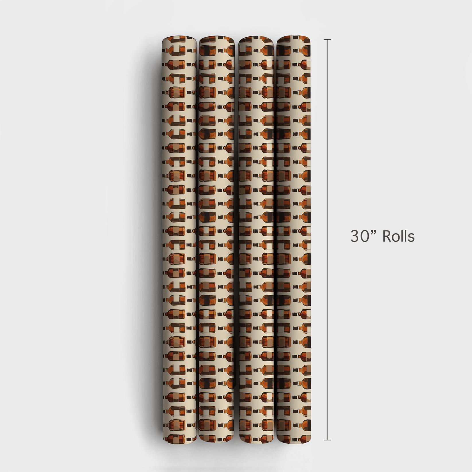 Toast to Oak Wrapping Paper: Whiskey Bourbon Gift Wrap – Aspen & Arlo