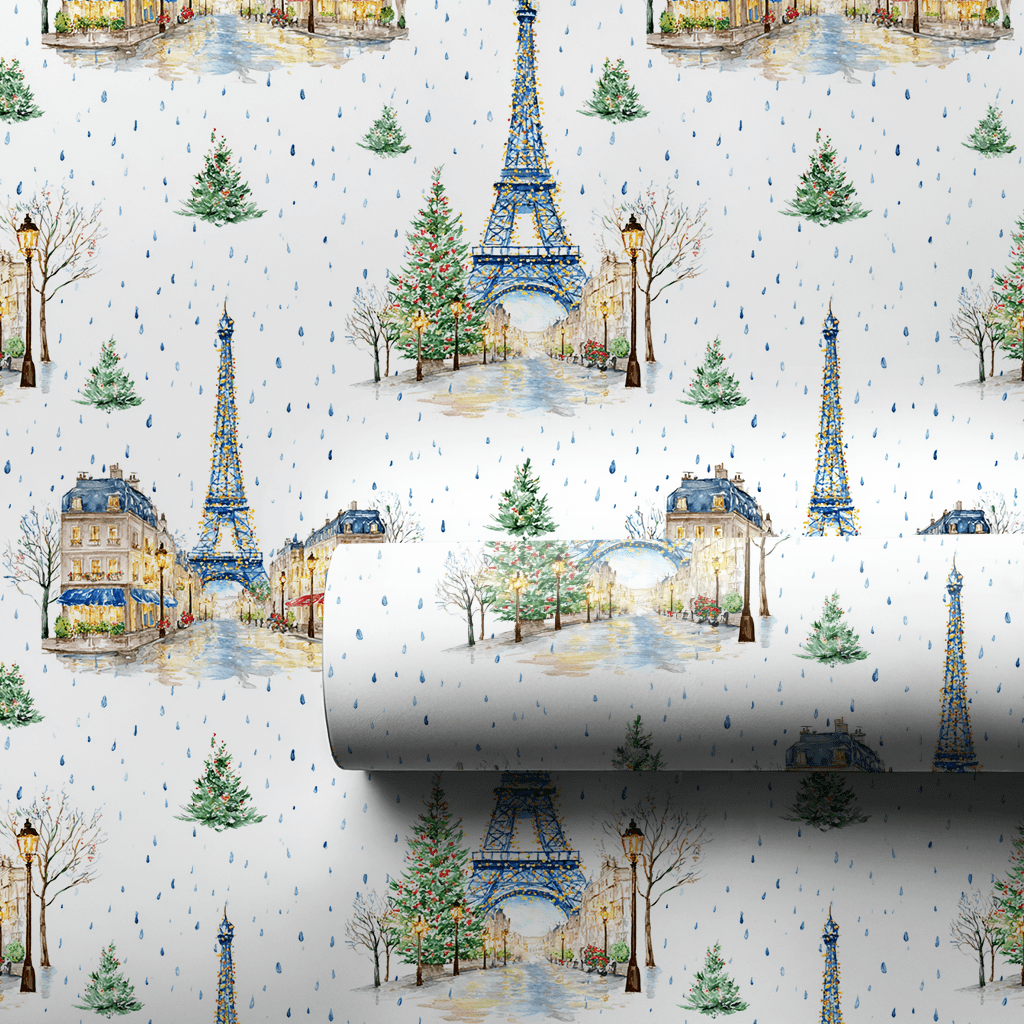 Pluie de Noel - Wrapping Paper - Aspen & Arlo