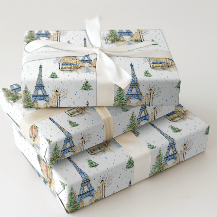 Pluie de Noel - Wrapping Paper - Aspen & Arlo