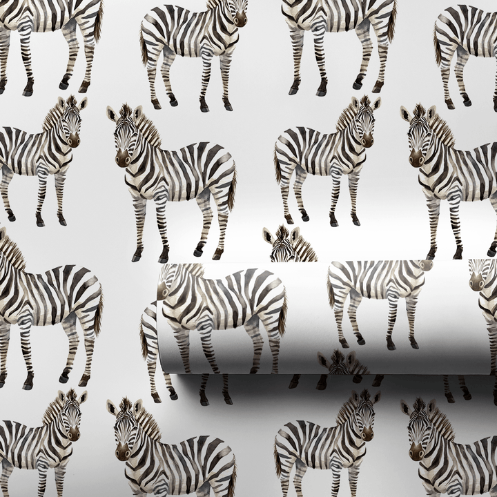 Zebra Classic - Wrapping Paper - Aspen & Arlo