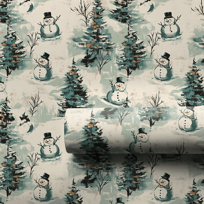 George Snow - Wrapping Paper - Aspen & Arlo