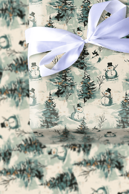 George Snow - Wrapping Paper - Aspen & Arlo