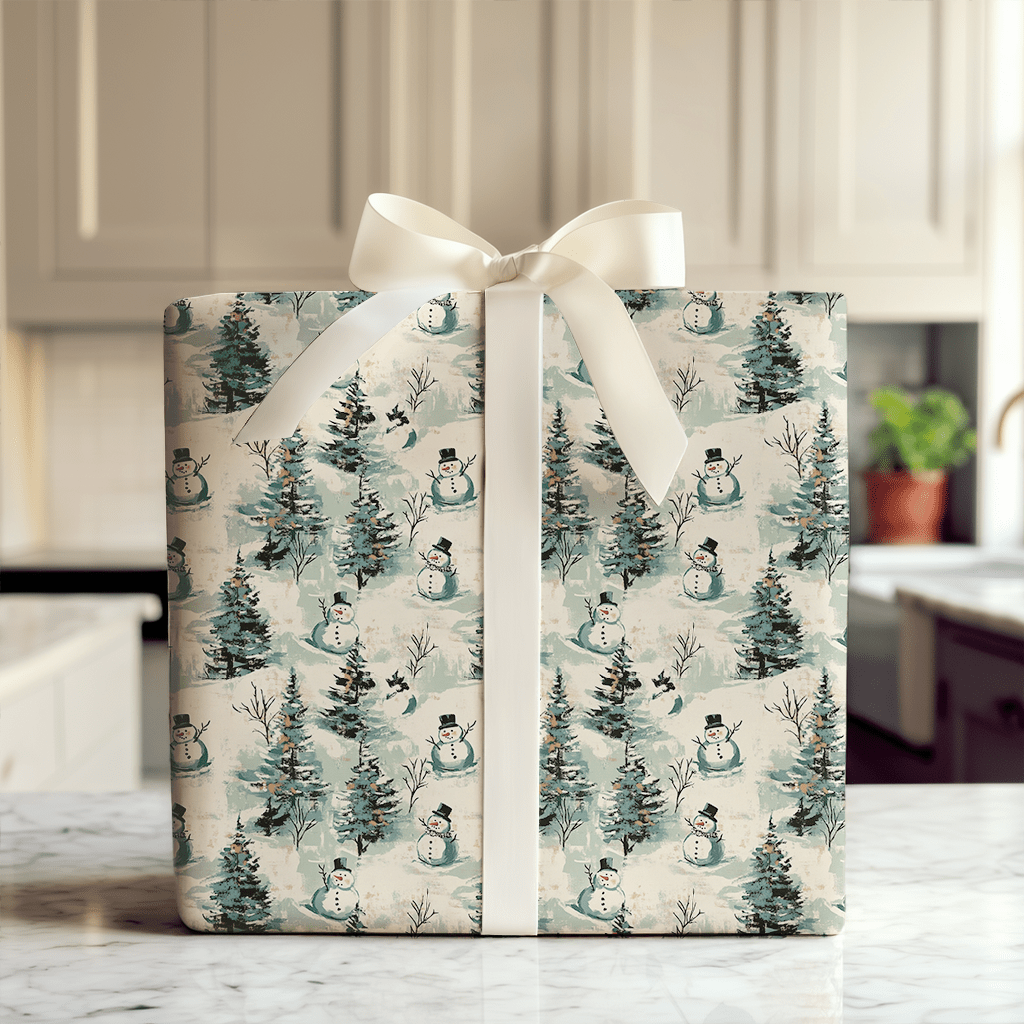 George Snow - Wrapping Paper - Aspen & Arlo