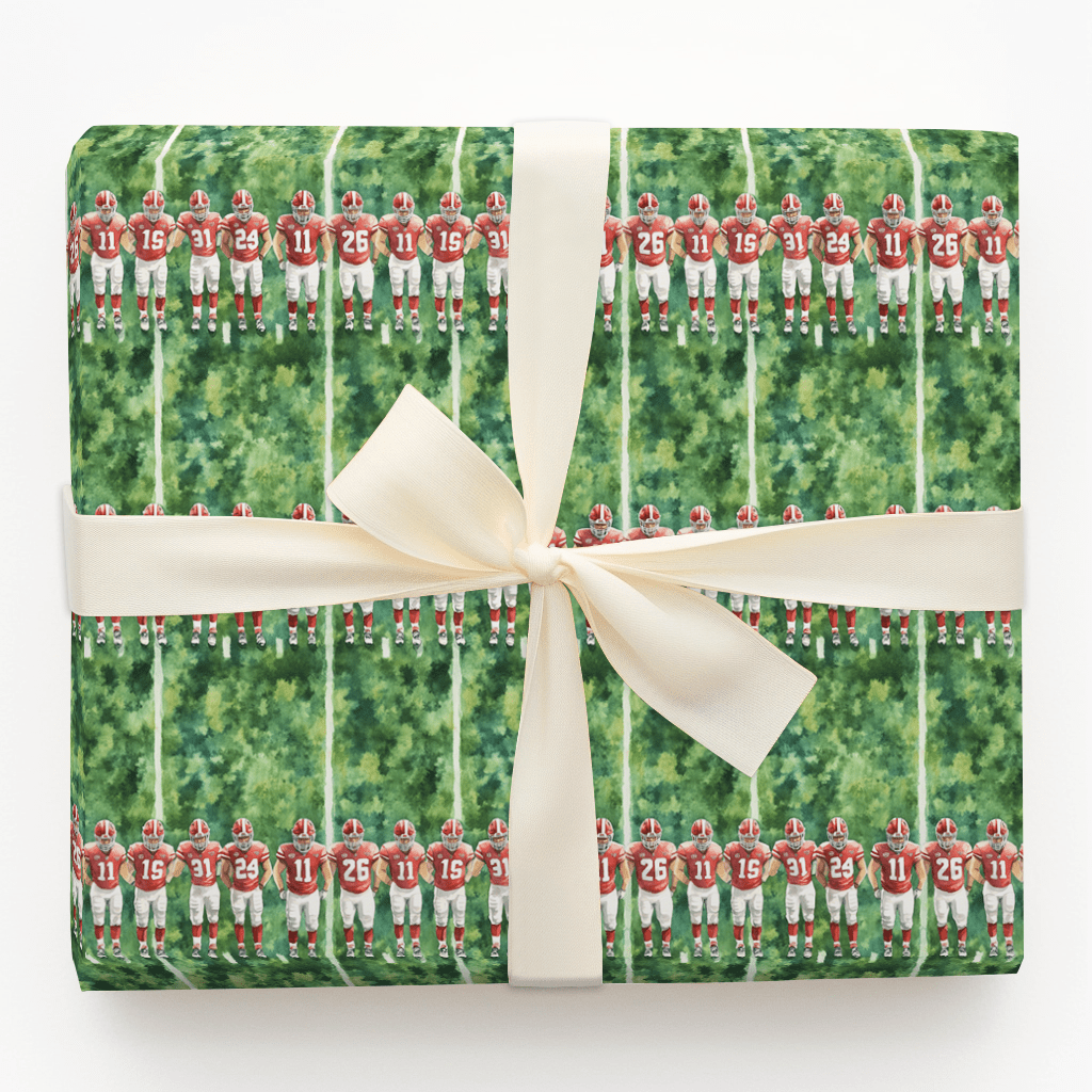 Lineup Boys - Wrapping Paper - Aspen & Arlo