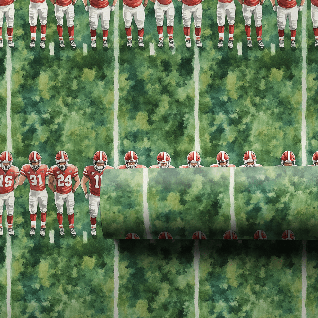 Lineup Boys - Wrapping Paper - Aspen & Arlo