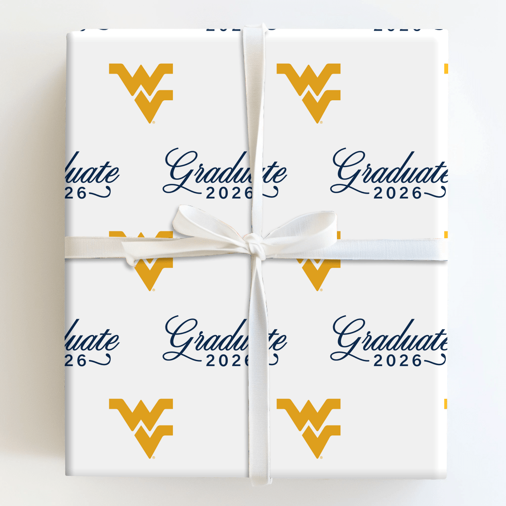 West Virginia Graduate - Wrapping Paper - Aspen & Arlo