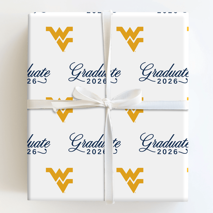 West Virginia Graduate - Wrapping Paper - Aspen & Arlo