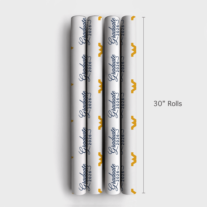 West Virginia Graduate - Wrapping Paper - Aspen & Arlo