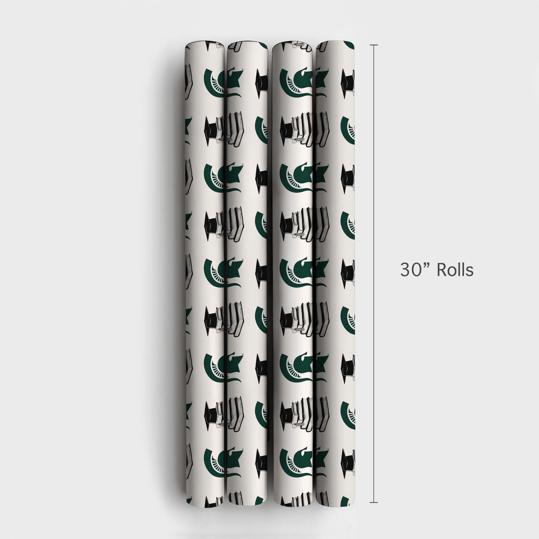 Spartan Scholar - Wrapping Paper - Aspen & Arlo