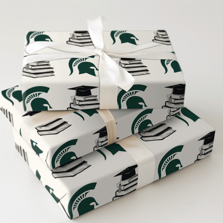 Spartan Scholar - Wrapping Paper - Aspen & Arlo