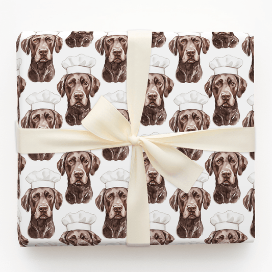 Cooking with the Brown Labs - Wrapping Paper - Aspen & Arlo