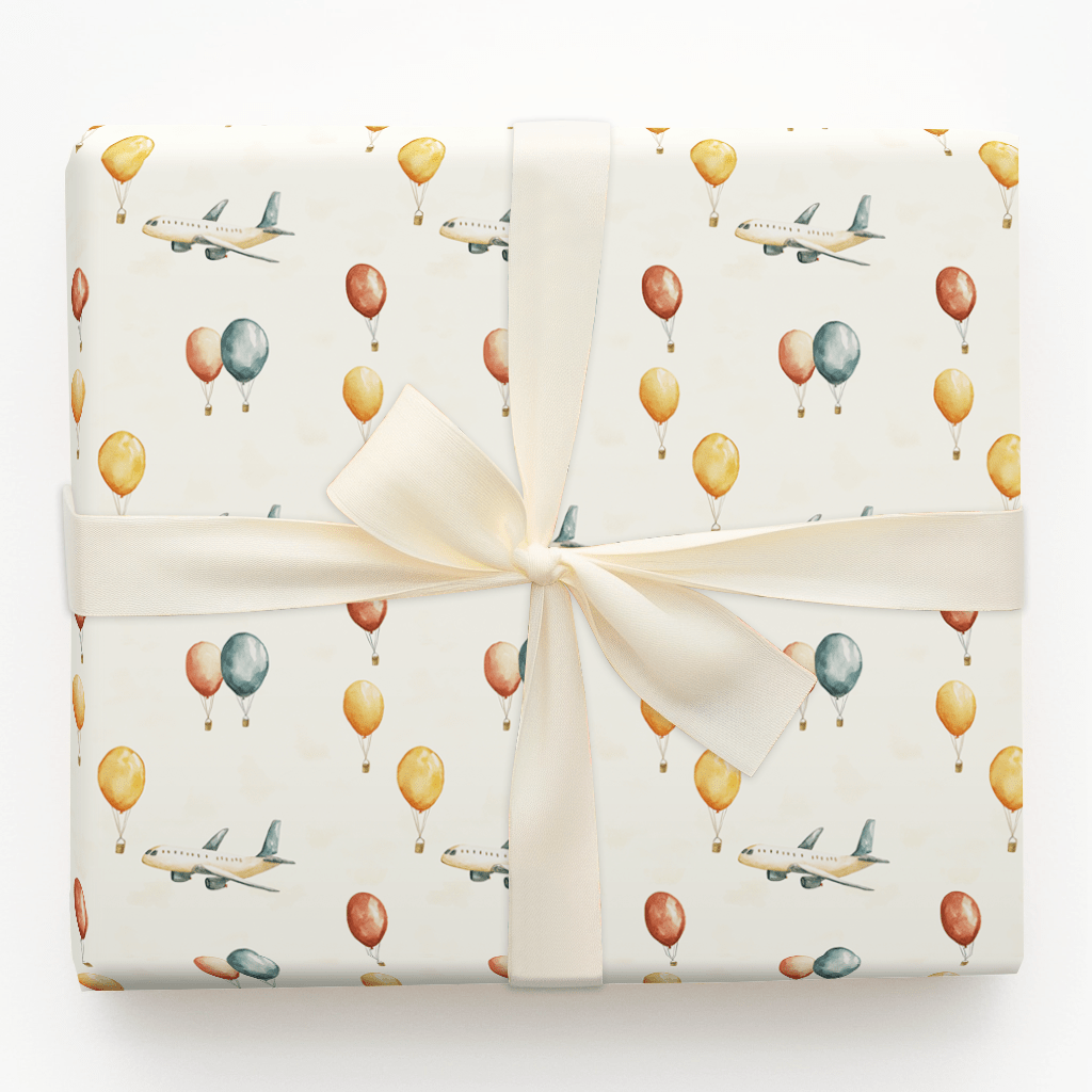 Soaring Into Celebrations - Wrapping Paper - Aspen & Arlo
