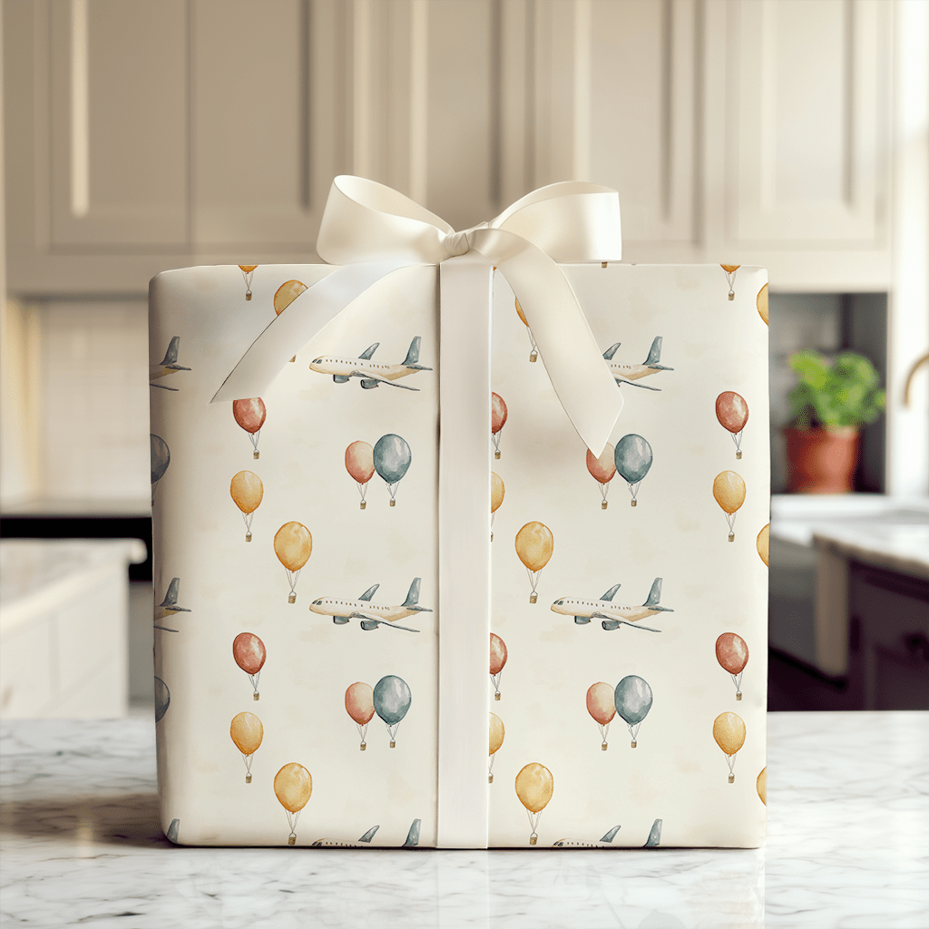 Soaring Into Celebrations - Wrapping Paper - Aspen & Arlo