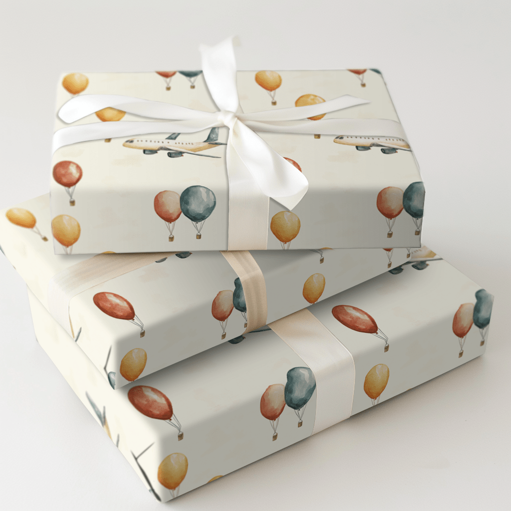 Soaring Into Celebrations - Wrapping Paper - Aspen & Arlo
