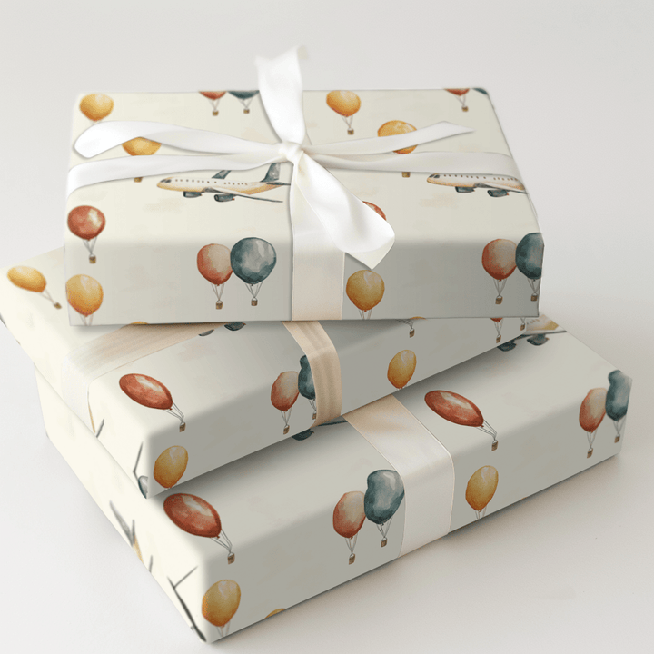 Soaring Into Celebrations - Wrapping Paper - Aspen & Arlo
