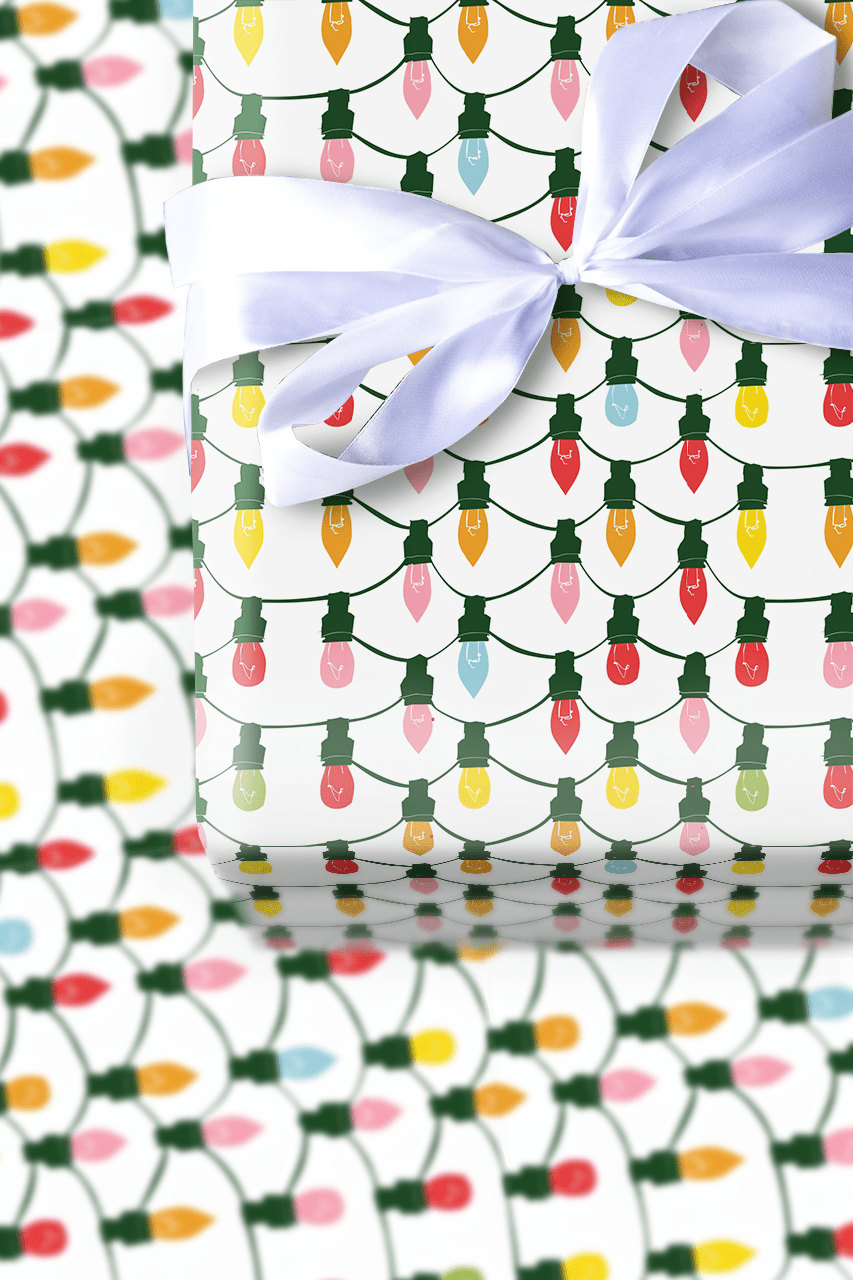 Christmas Strobes - Wrapping Paper - Aspen & Arlo