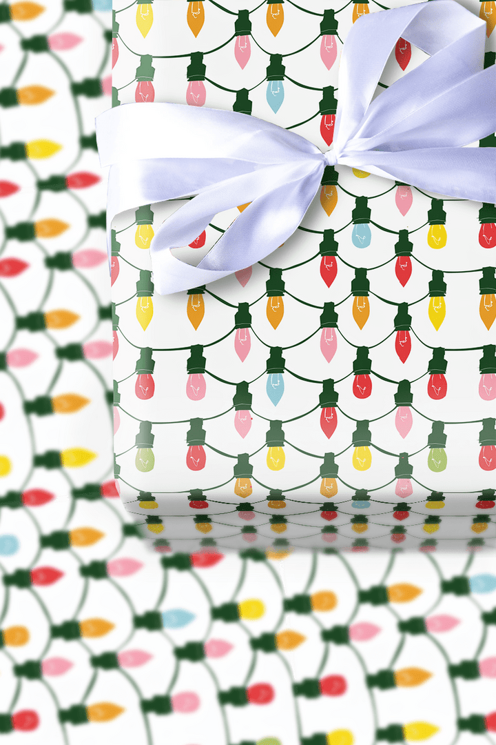 Christmas Strobes - Wrapping Paper - Aspen & Arlo