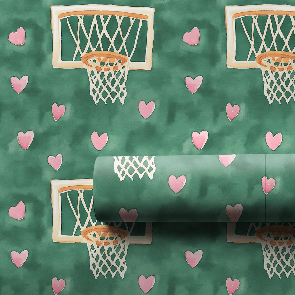 Three Point Crush - Wrapping Paper - Aspen & Arlo