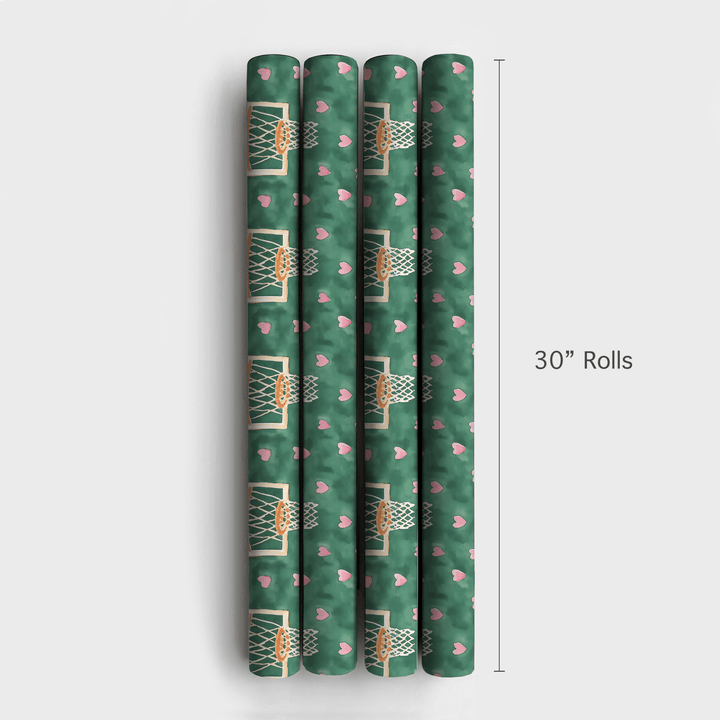 Three Point Crush - Wrapping Paper - Aspen & Arlo
