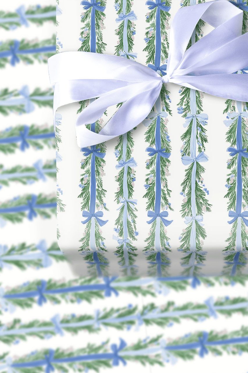 Poolside Garland - Wrapping Paper - Aspen & Arlo
