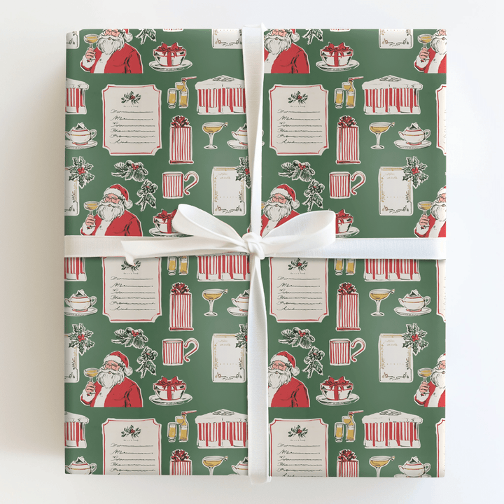 A Tinsel Toast - Wrapping Paper - Aspen & Arlo