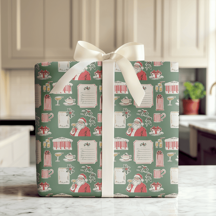 A Tinsel Toast - Wrapping Paper - Aspen & Arlo