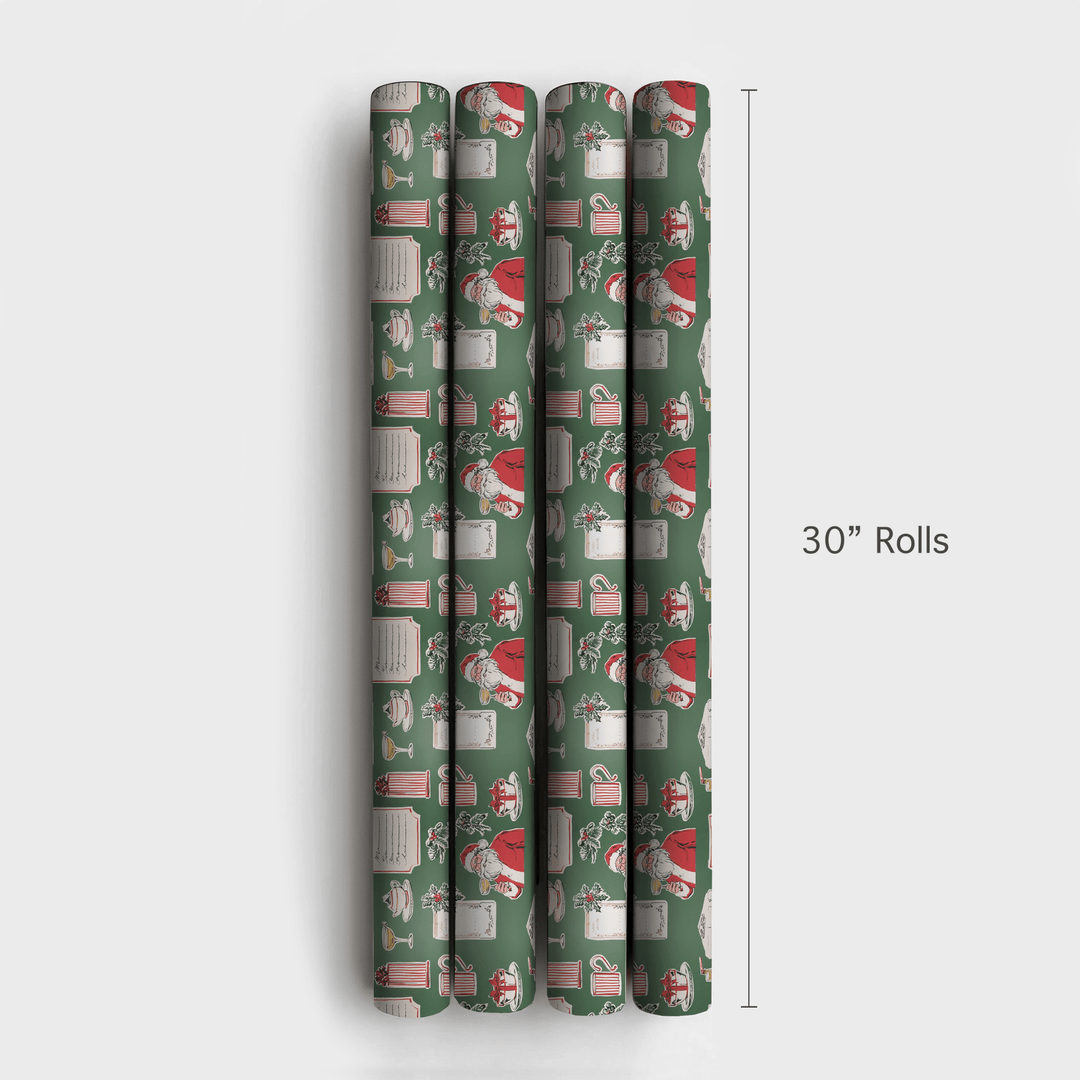 A Tinsel Toast - Wrapping Paper - Aspen & Arlo