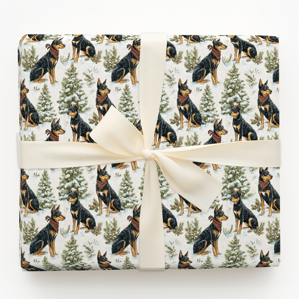 Snow Day for the Kelpies - Wrapping Paper - Aspen & Arlo
