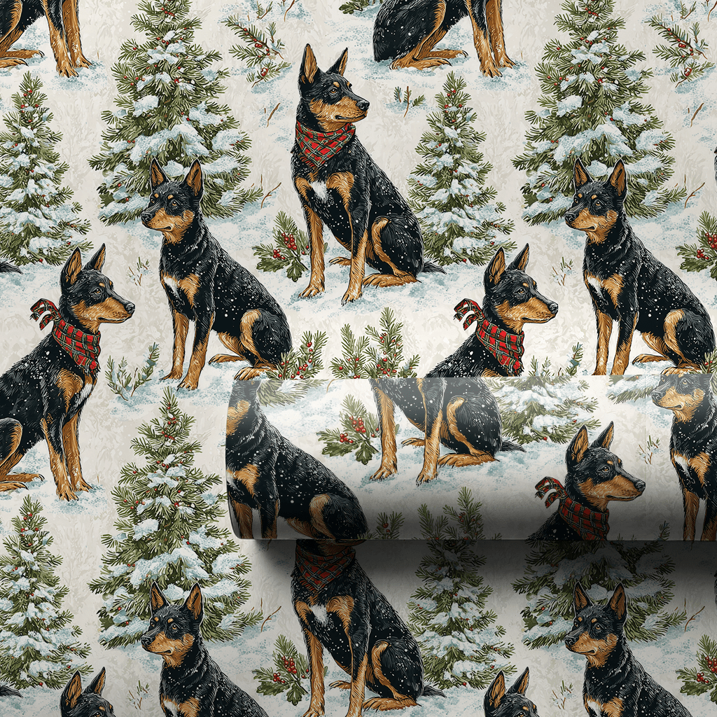 Snow Day for the Kelpies - Wrapping Paper - Aspen & Arlo
