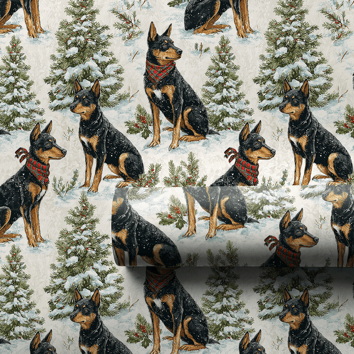 Snow Day for the Kelpies - Wrapping Paper - Aspen & Arlo