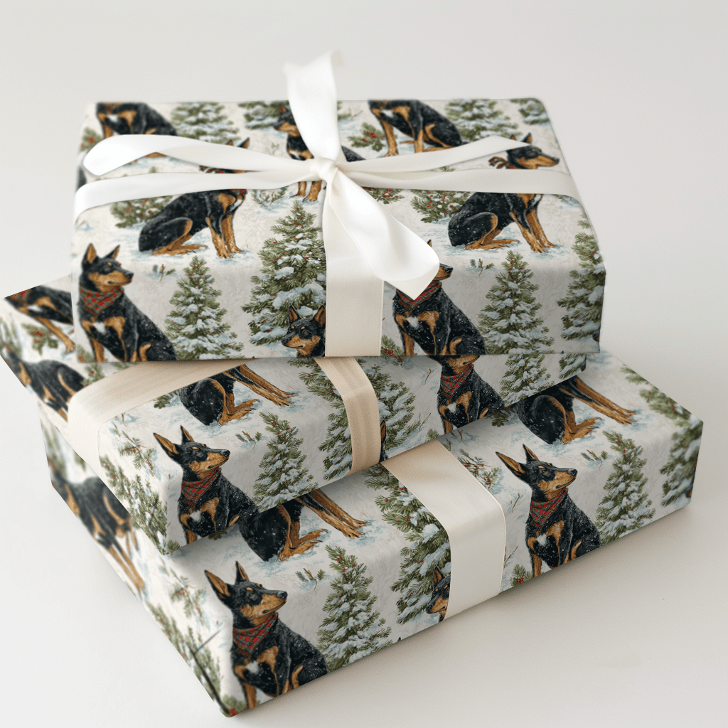 Snow Day for the Kelpies - Wrapping Paper - Aspen & Arlo