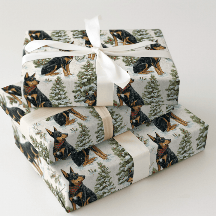 Snow Day for the Kelpies - Wrapping Paper - Aspen & Arlo