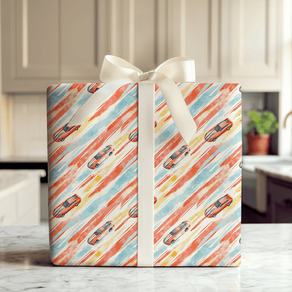 Road Rage - Wrapping Paper - Aspen & Arlo