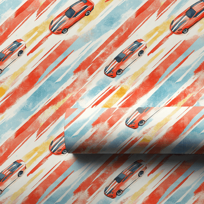 Road Rage - Wrapping Paper - Aspen & Arlo
