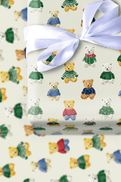 Teddy Grant - Wrapping Paper - Aspen & Arlo