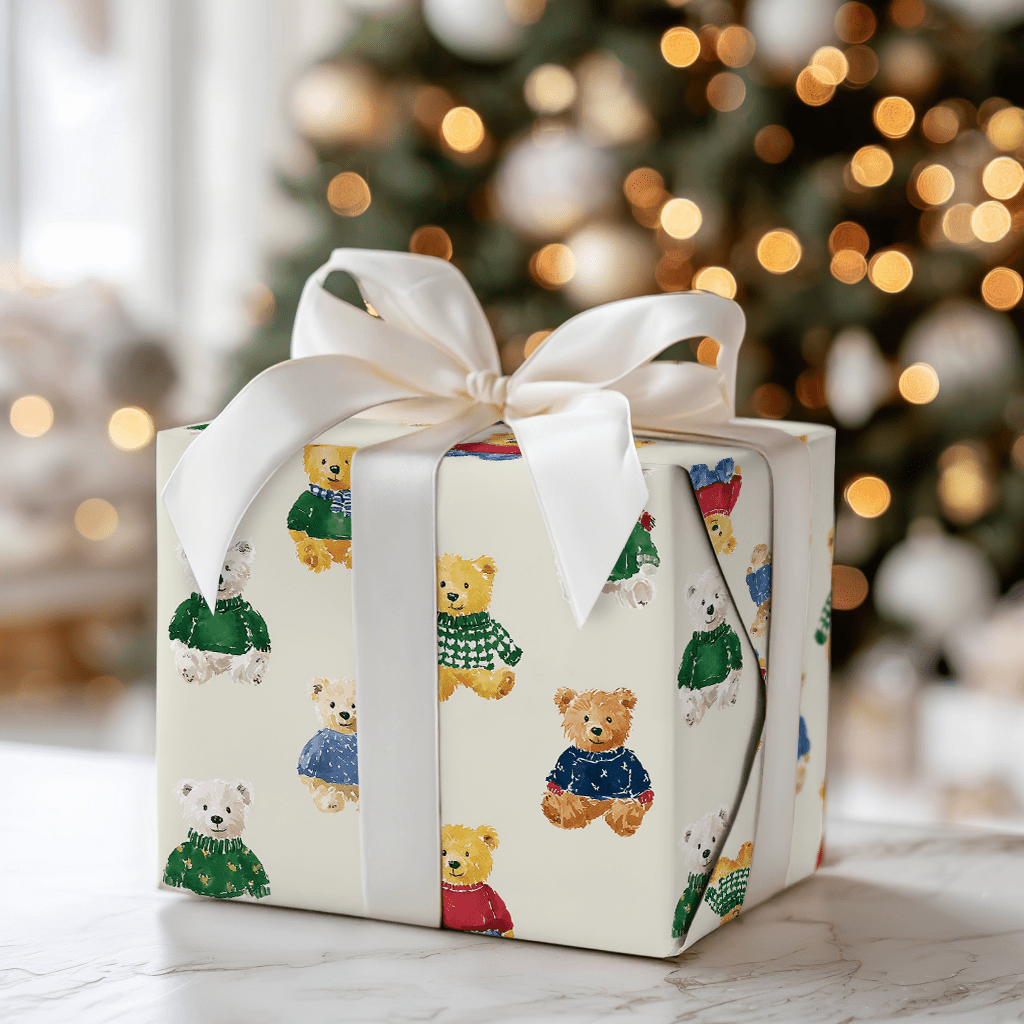 Teddy Grant - Wrapping Paper - Aspen & Arlo