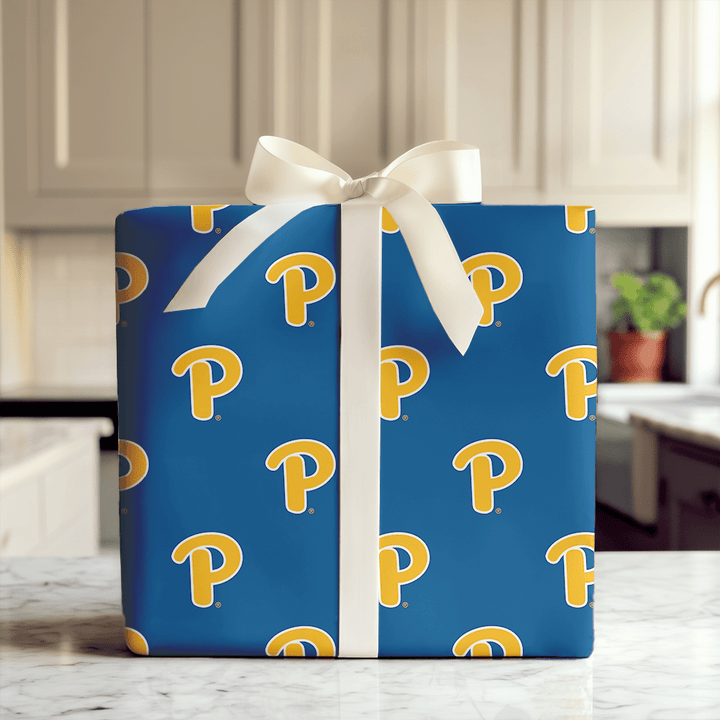 P for PITT - Wrapping Paper - Aspen & Arlo