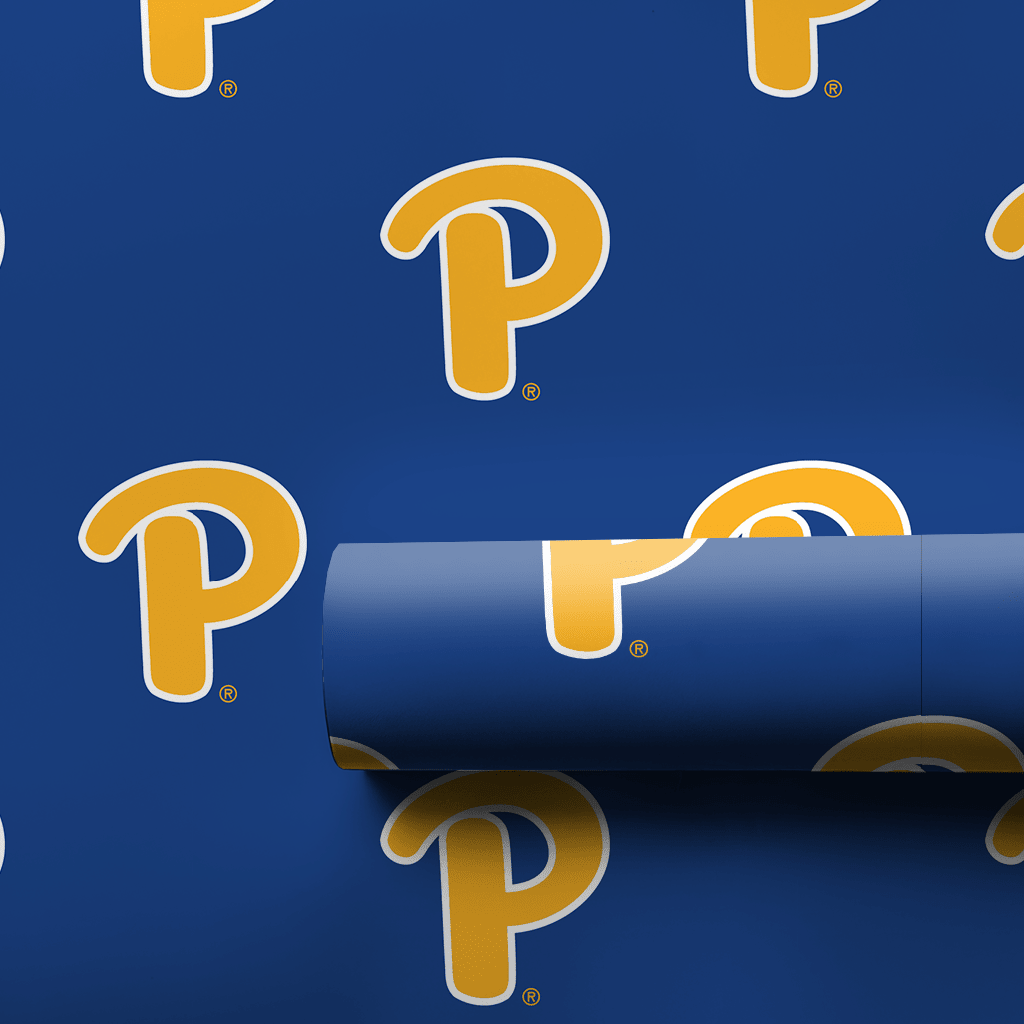 P for PITT - Wrapping Paper - Aspen & Arlo