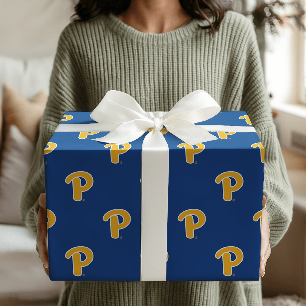 P for PITT - Wrapping Paper - Aspen & Arlo