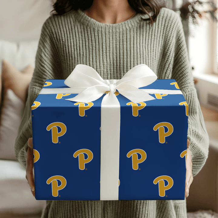 P for PITT - Wrapping Paper - Aspen & Arlo