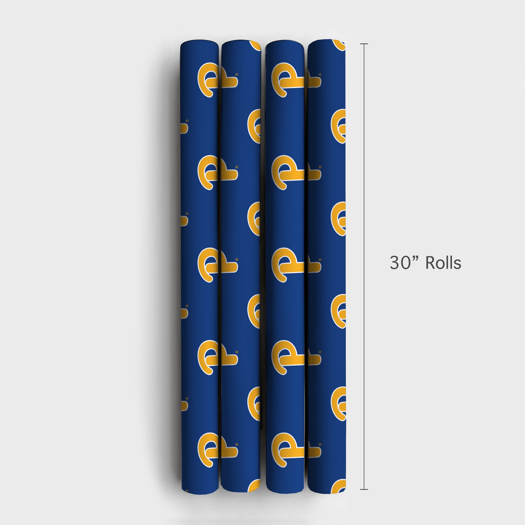 P for PITT - Wrapping Paper - Aspen & Arlo