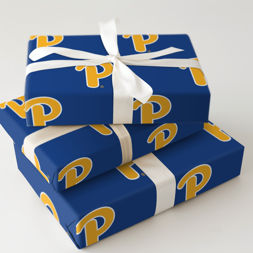 P for PITT - Wrapping Paper - Aspen & Arlo