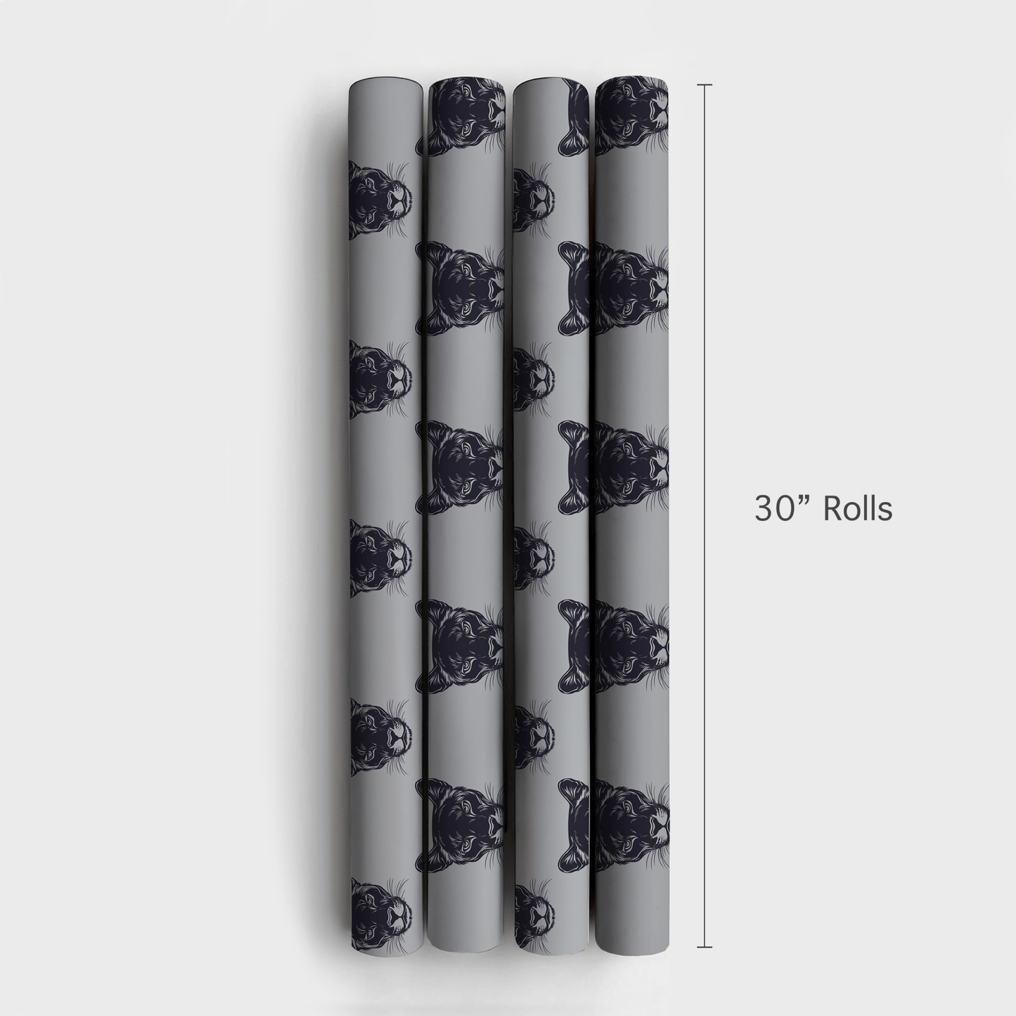 Sleek as Shadow - Wrapping Paper - Aspen & Arlo