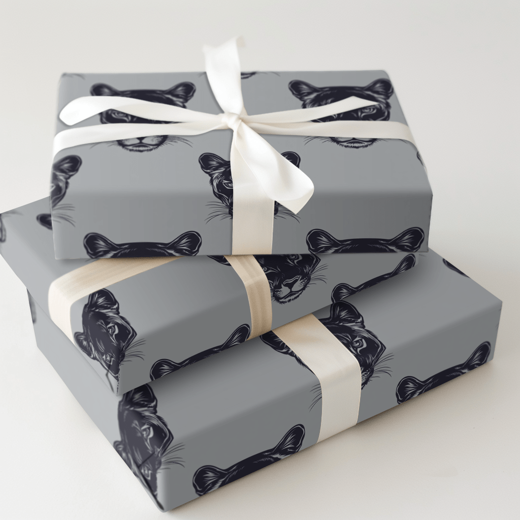 Sleek as Shadow - Wrapping Paper - Aspen & Arlo