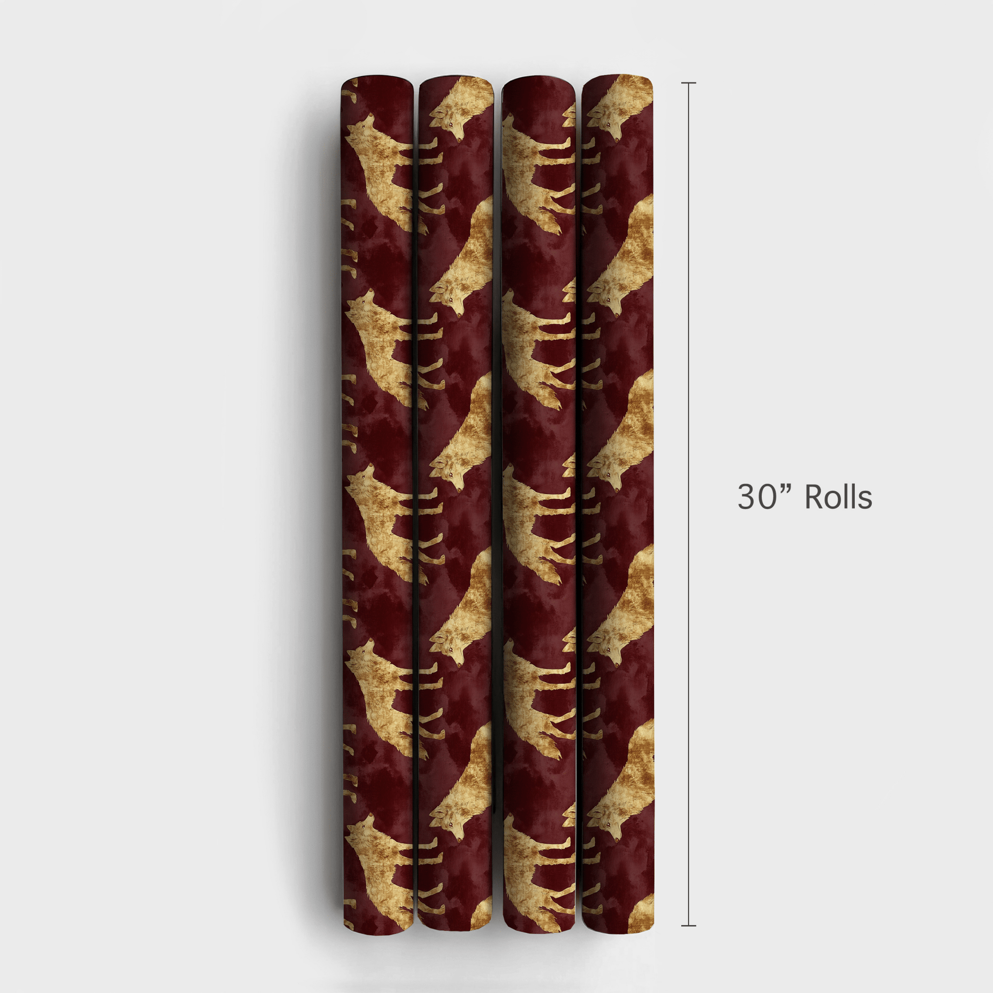 Lone Wolf - Wrapping Paper - Aspen & Arlo