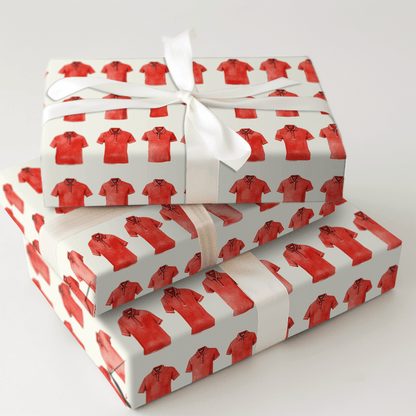 Sunday Morning Golf - Wrapping Paper - Aspen & Arlo