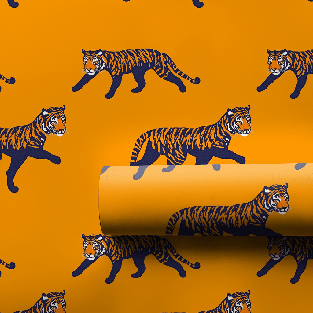 Tiger Town - Wrapping Paper - Aspen & Arlo