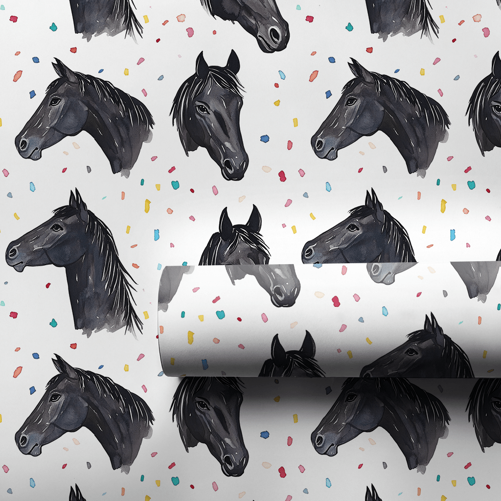 Confetti Derby - Wrapping Paper - Aspen & Arlo