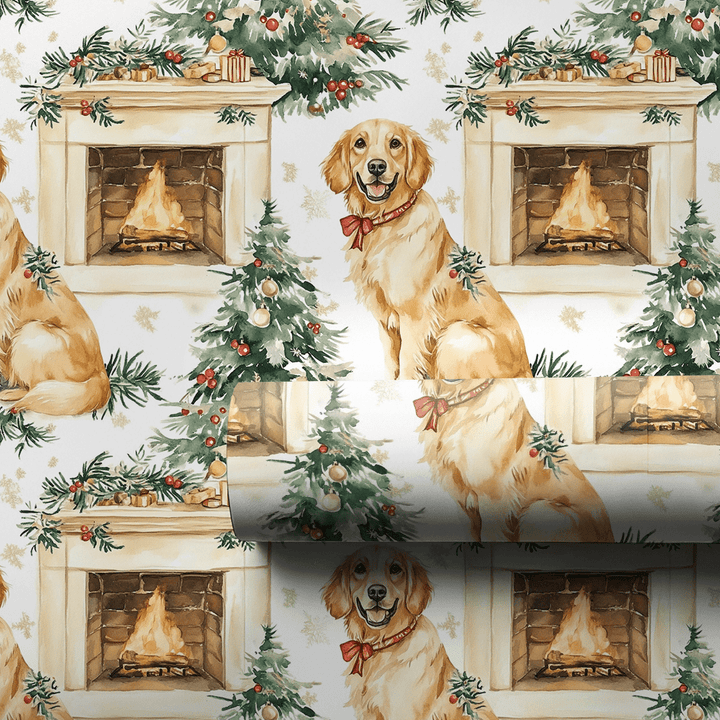 Firewood and Fur - Wrapping Paper - Aspen & Arlo