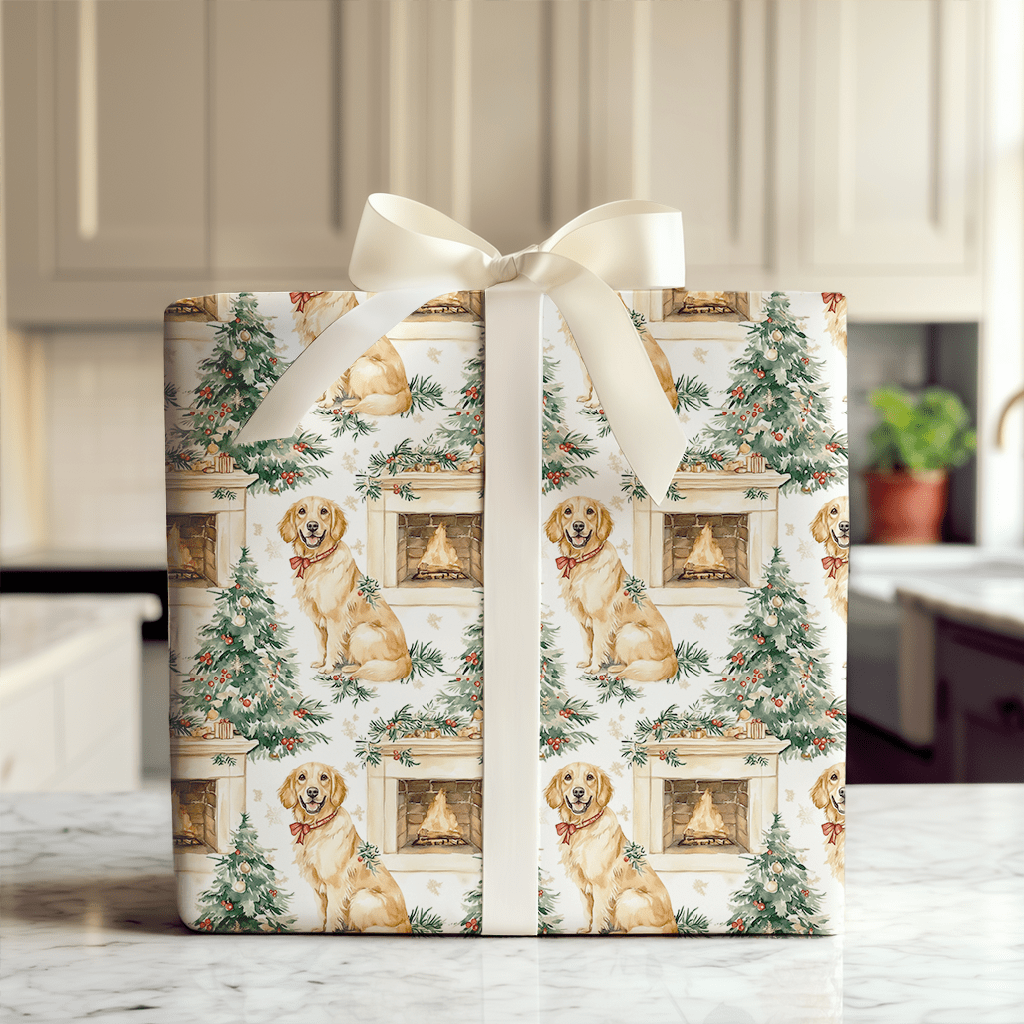 Firewood and Fur - Wrapping Paper - Aspen & Arlo
